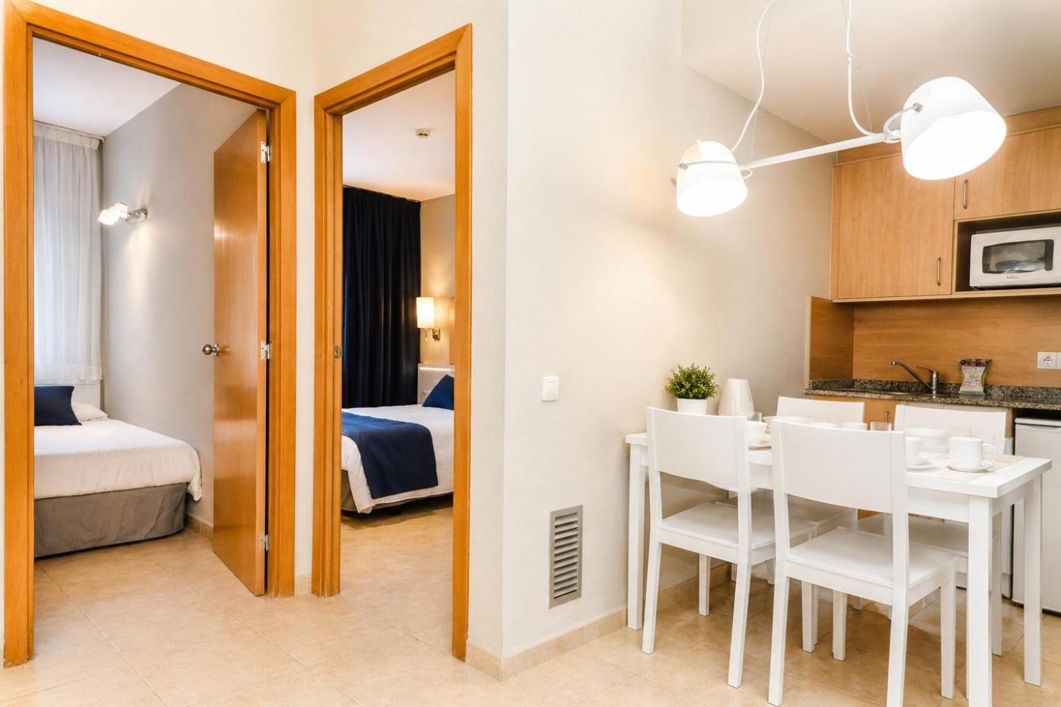 Apartment mit 2 Schlafzimmern und Meerblick